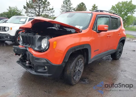 2017 Jeep Renegade Altitude 4X4 from USA, damaged, VIN ZACCJBBBXHPF81906